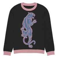 Image 1 of Good Panther Knitted crew neck sweater