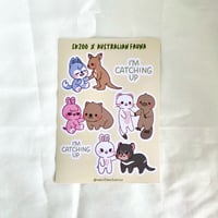 Image 2 of SKZOO x Australian Fauna Sticker Sheet