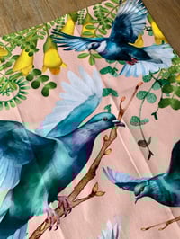 Image 5 of Kererū amongst trees- Tea towel copy