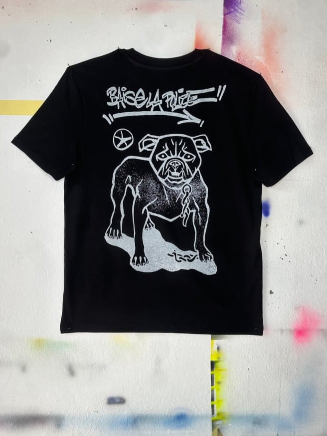 Image of BAISE LA POLICE. T-shirt 