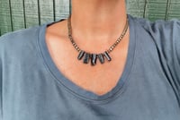 Image 5 of  *new* PRIESTESS:  PYRITE + BLACK TOURMALINE