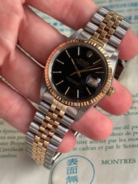 Image 3 of Rolex Datejust 16013 Black 1985