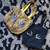 Image 4 of Leopard Swallows Large Bag