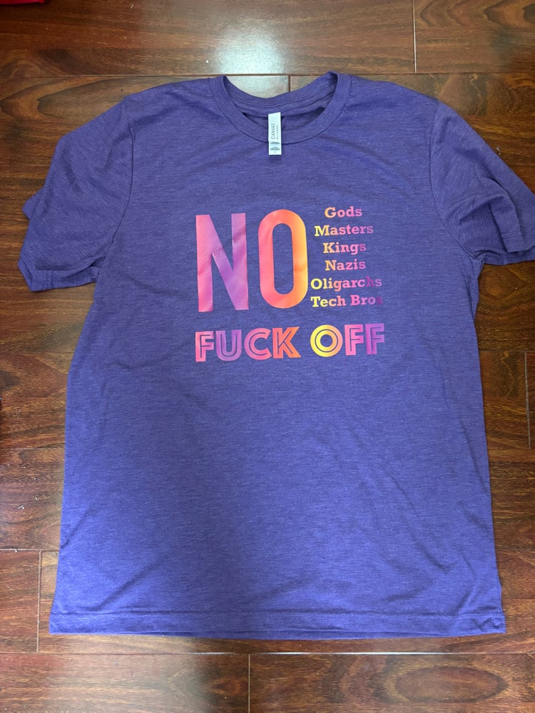 Image of No Fascism t-shirt