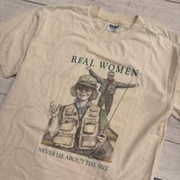 Image 2 of Vintage Reel Women Never Lie Tee - L