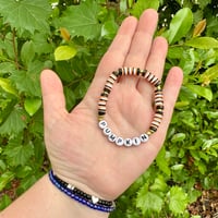 Image 1 of “Pumpkin” -Halloween Clay Bead Bracelet