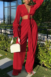 Pretty Girl Two Piece Red