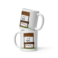 Image 3 of I help White glossy mug