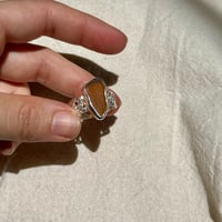 Image 5 of AMBER BASKET RING (S)