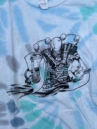 Image 2 of Tie Dye Knucklehead (Blue, Green, Grey)