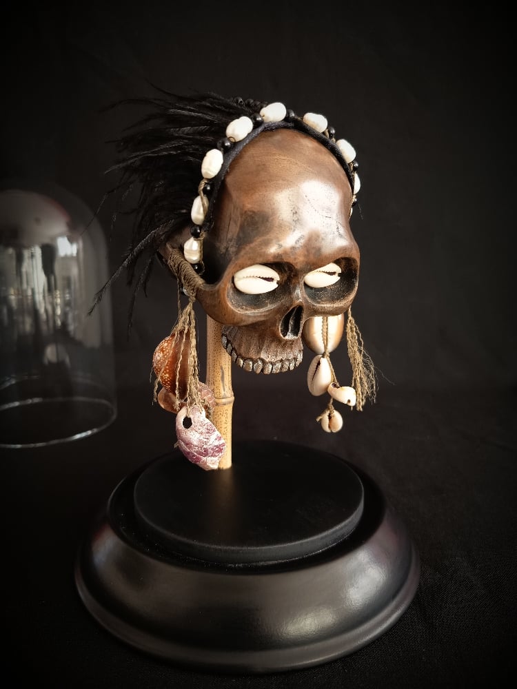 Image of ASMAT SKULL ANCESTOR