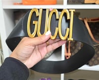 Image 1 of Big Buckle Wide Belt ❤️ ❤️ ❤️