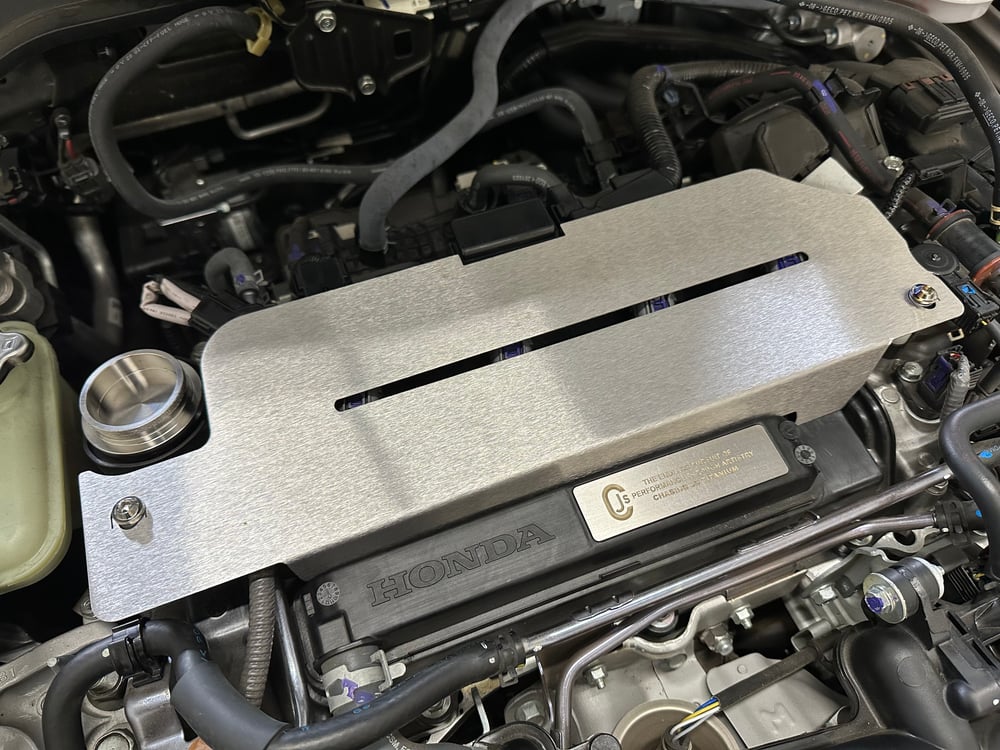 2020+ Honda 10th/11th Gen Civic/Accord 10th gen Titanium engine cover (1.5T engine Only)