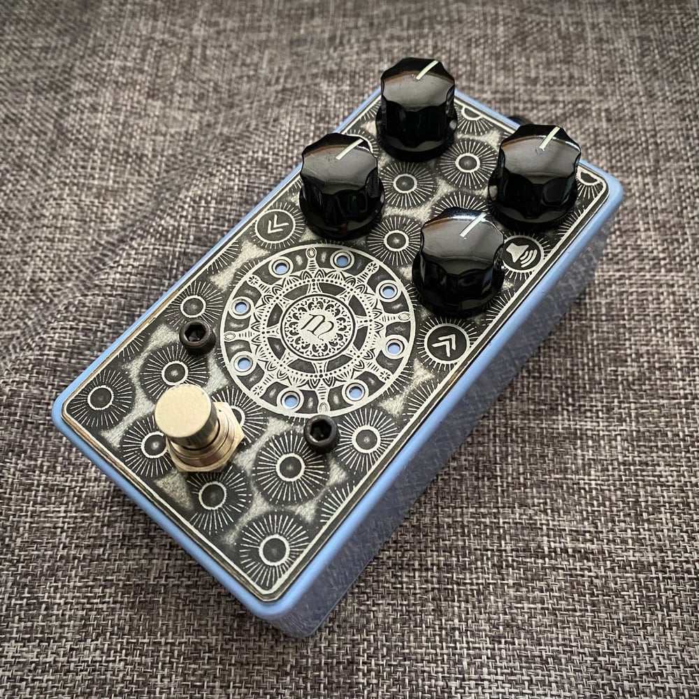Image of Silver Bell Overdrive (Silicon Diodes, ‘70s Knobs)