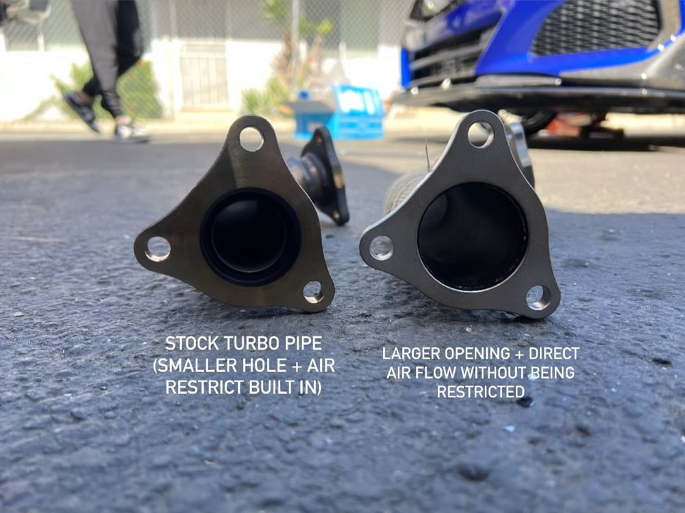 Image of ANC x FunctionWerk (2021+) Acura TLX Type S [TITANIUM] Turbo Pipes