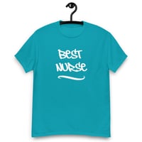 Image 6 of Unisex classic tee, Best Nurse T-Shirt | Nurse Appreciation Graphic Tee