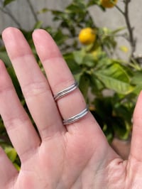 Image 5 of Silver Pearl ring