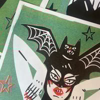 Image 2 of VAMPIRE MASTER A4 RISOGRAPH PRINT