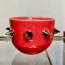 Image 4 of Hand Poured Candles In BDSM Spiked Cups with 22Kt Gold