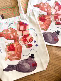Image 2 of Pigeon Dreams Tote Bag