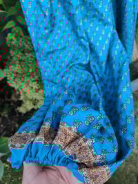 Image 7 of Milan hareem trousers with matching head scarf - turquoise upto 14 uk 