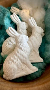 Image 5 of Chalkware Rabbit Pair (Pre-order | 3 options)