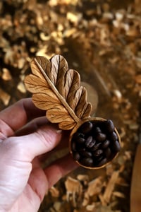 Image 8 of  Two toned Oak leaf Scoop