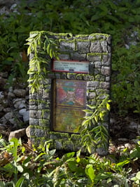 Image 1 of Ancient Ruins Display Case – Handmade PSA Pokémon Card Holder