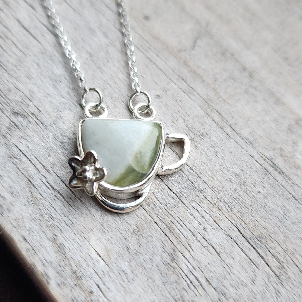 Image of Serpentine Demi Pendant — Cup of Renewal