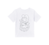 Kids white bunny shirt