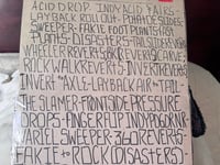 Image 7 of DUANE PETERS TRICK LIST W STICKERS AND SHADES INDY OJ 