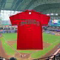 Image 3 of Mexico Red Heavyweight t-shirt