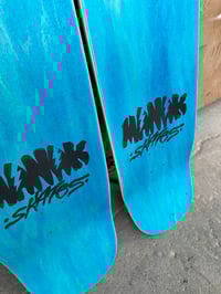 Image 4 of 9.875" Dump Truck Pool Shape/Cruiser - Gnarly Brown - OLD BONES THERAPY COLAB