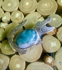 Image 1 of “Chompito” the gator 🐊 cool 🆒 stone critter/pin 
