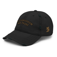 Image 4 of In Corruption we trust damaged hat