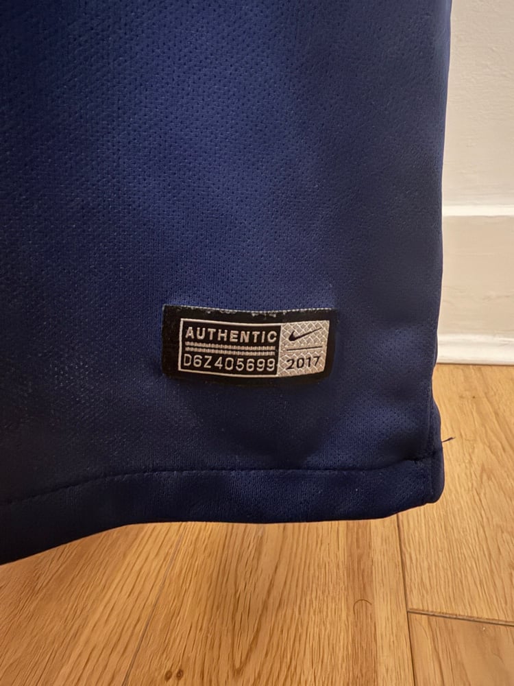 Image of Tottenham Hotspur “ALDERWEIRELD 4” 2017/18 Away Shirt + PL patches (XL)