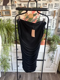Image 1 of NWT black sheer dress