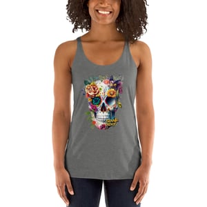 Image of Calavera Series Floral I_ Tank