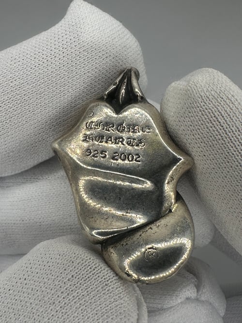 Image of Rare 2002 Chrome Hearts Sterling Silver Rolling Stones Pendant