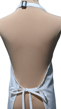Image 4 of I Run on Coffee and Sarcasm Apron (white)