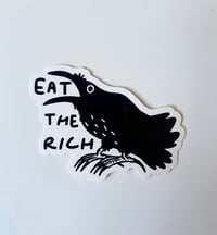 Image 1 of Eat The Rich Vinyl Sticker