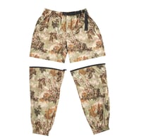 [UNISEX] BANGXGANJI X LOCO MOSQUITO BELTED ZIP-OFF TROUSERS / SHORTS (GREEN)