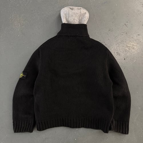 Image of AW 2003 Stone Island President Knit, size large size
