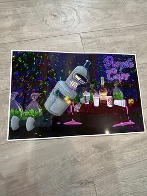 Image of Bender Double Cup artprint 