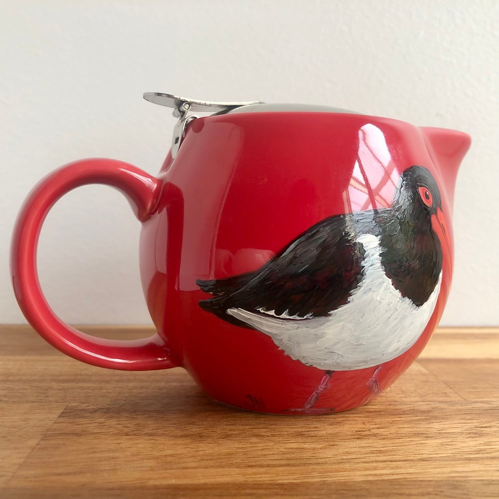 Pied Oystercatcher Teapot