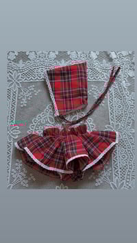 Image 1 of Royal Stuart Peplum Bloomers Set