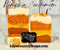 Image 1 of Pumpkin Cardamom Goat Milk Soap