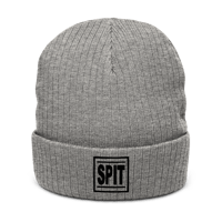 Image 2 of Spit Logo Recycled cuffed beanie