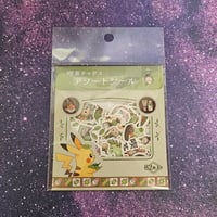 Pokemon Center Japan Cafe Chades Sticker Flakes