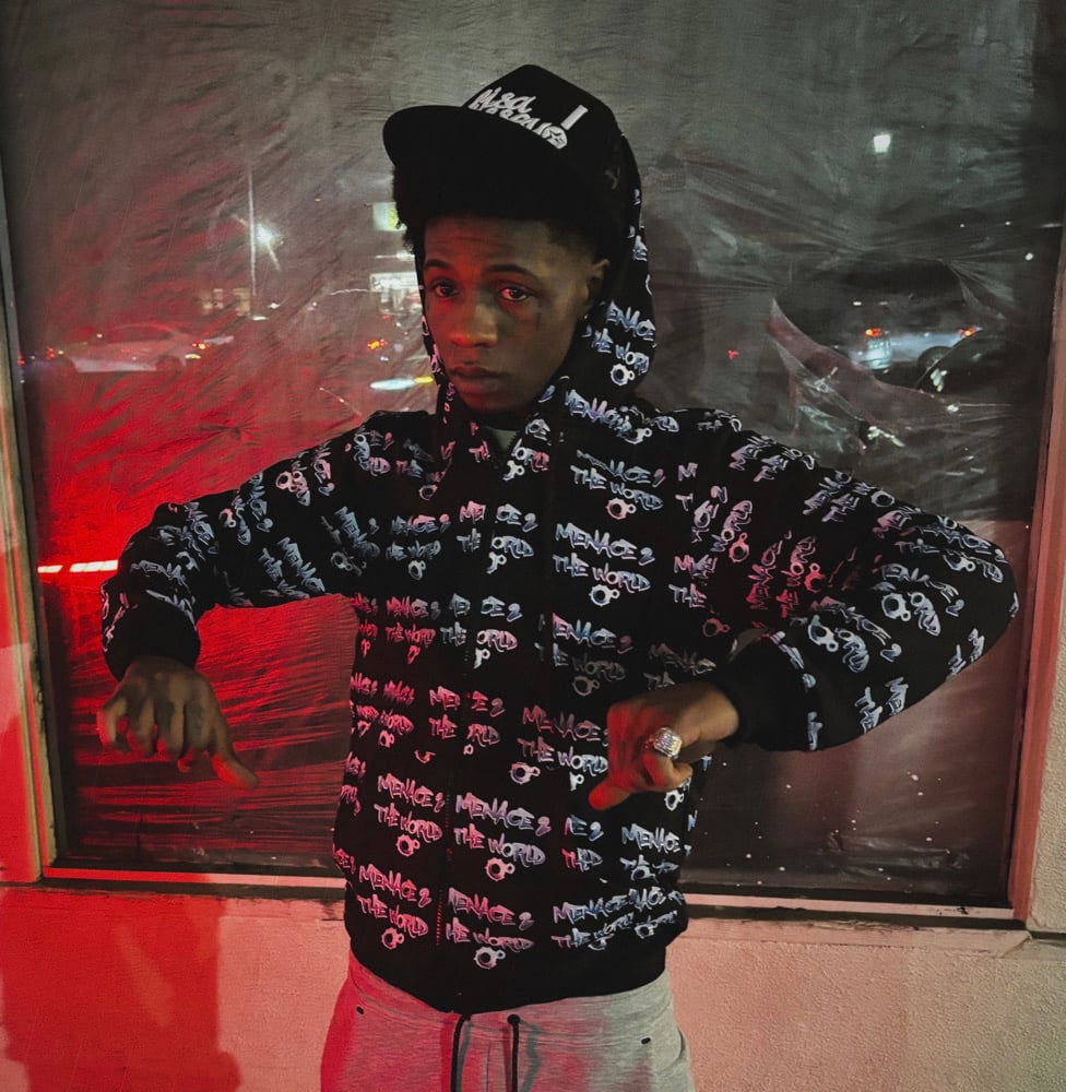 All over zip up | Menace 2 The World